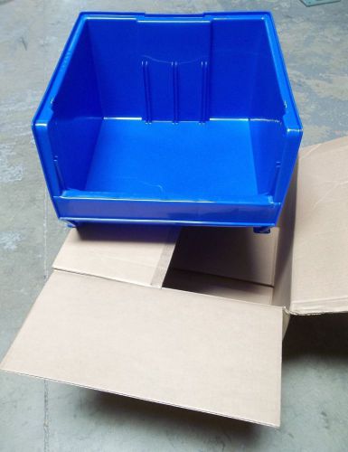 Akro-mils 30283 super size storage bin stackable 20x18x12 akrobin qty-1 blue for sale