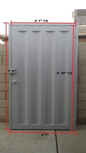 Steel man doors for shipping containers for sale