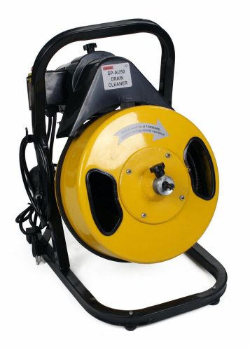 Sdt-au50 drum drain cleaning machine snake 3&#034; lines for sale