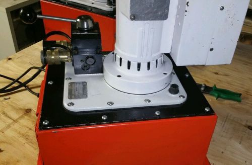 Spx power team pe-554c electic hydraulic pump 5 gal. 120 volts for sale