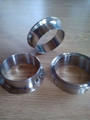 (4) vne 3&#034; a3 flange clamp fittings stainless steel type 304 304l for sale