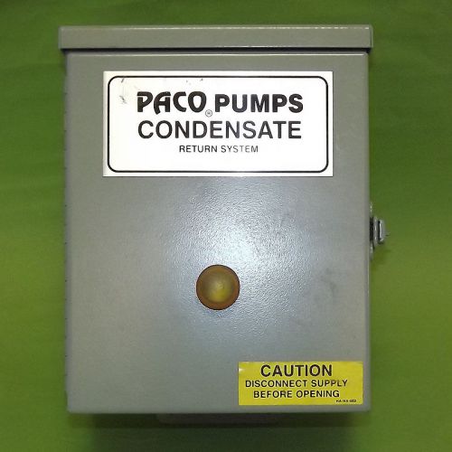 Paco pump controller moeller easy 412 square-d 600v 30a connector b-line rhc box for sale