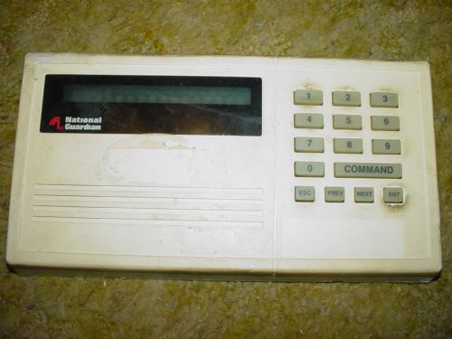 Bosch D1255 Keypad  - with Pigtail - Used &amp; Dirty - National Guardian Labeled