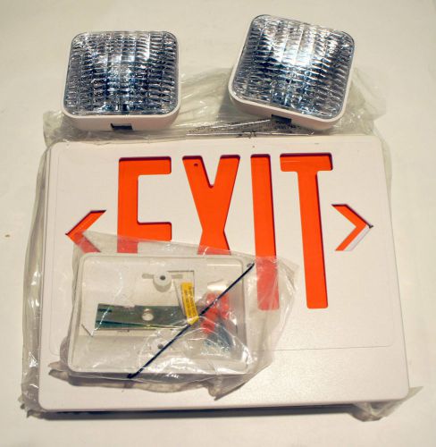 Ul approved mcphilben vcrw red combo battery emergency exit sign light for sale