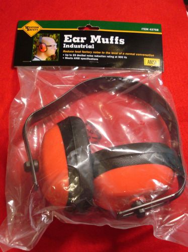 NEW EAR MUFFS INDUSTRIAL SOFT PVC EAR CUSHIONS