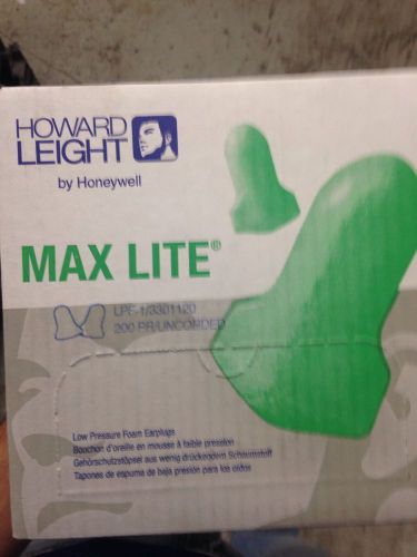 Max Lite Uncorded Earplug 30 db Green 800 Pairs ***CHEAP***