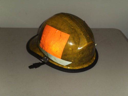 Bullard Firedome Fire Helmet PX Hard Boiled *USED SURPLUS BURNT* #4
