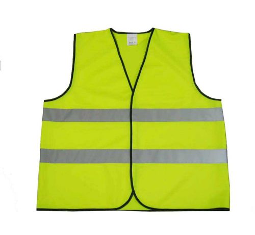 Traffic safety construction work reflective high-visibility vest survey