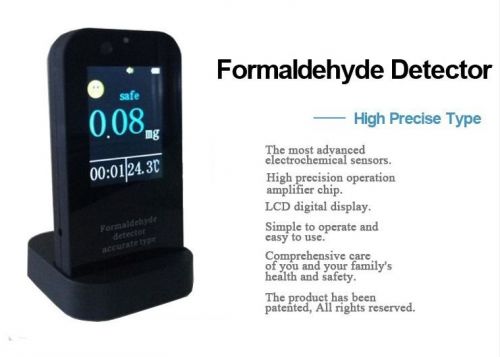 Hand-held Mini Portable Precision Formaldehyde Monitor / Multi AIR Detector