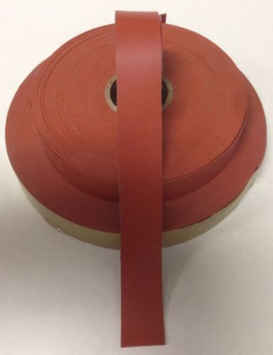 Silicone Rubber Pad, 1/16&#034; Thick x 15/16&#034; wide,  Heat Sealer Rubber,  per / ft