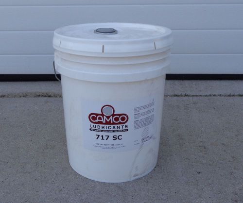 Special...camco 717 sc, lubricant for ammonia refrigeration, 5-gallon pail for sale