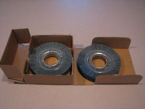 Osborn 320KE 6&#034; x 7/8&#034; x 2&#034; Wide Face Wire Wheel Brush (set of 2) P/N 22288