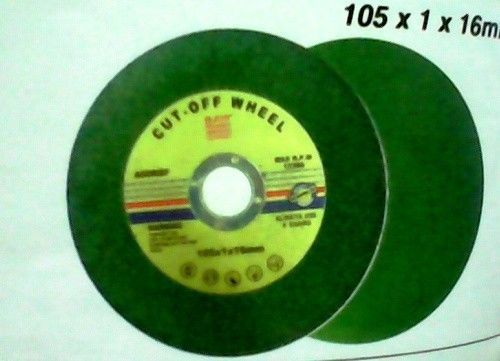 Set of 3 new jon bhandari cut of wheel green  size 4&#034; 105 x 1 x 16 for sale