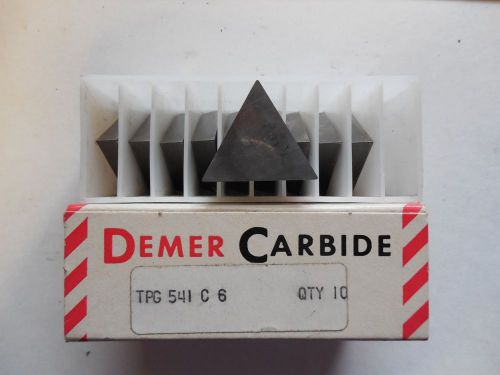 Carbide inserts tpg 541 for sale