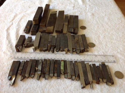 MACHINIST TOOLS LATHE MILL Boring Cutting Bits (lot 50)