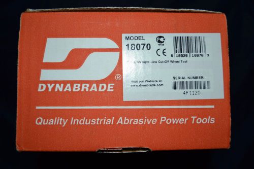 Dynabrade 18070 3&#034; dia. straight line cut off wheel tool for sale
