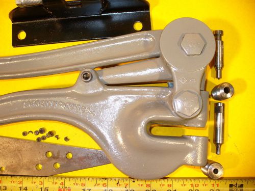 Whitney pexto sheet metal punch no.7 1/2 ironwork roper die press tinsmith tool for sale