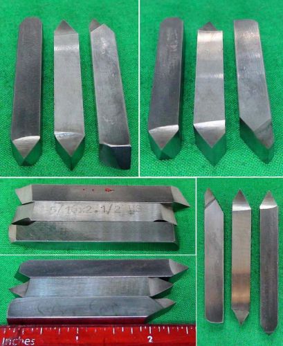 3 Thread Cutter Mini Lathe Bits 5/16 Machinist Gunsmith Unimat Sherline Tool Lot