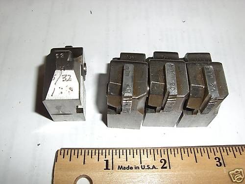 H &amp; G 102 DH CARRIER SET  25/32&#034;-1&#034;   RIGHT HAND