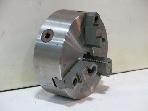 KITAGAWA JN09T 9&#034; 3-JAW MANUAL LATHE CHUCK, SPINDLE: A1-6