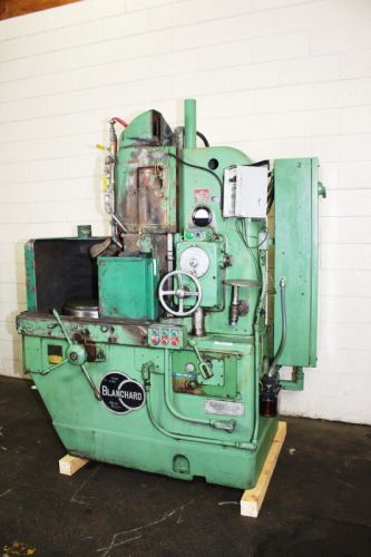 16&#034; chk 15hp spdl blanchard 11-16 rotary surface grinder, later model electo-mat for sale