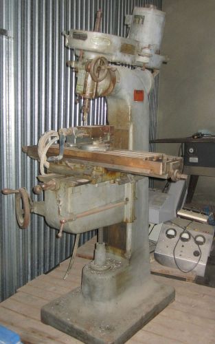 Index Vertical Milling Machine Model 40 &amp; Rotary Table Indexer  -  PICK UP ONLY