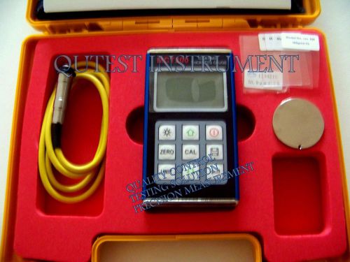 New Digital Coating Film Paint Thickness Gauge Nonmagnetic On Magnetic 1000 Data