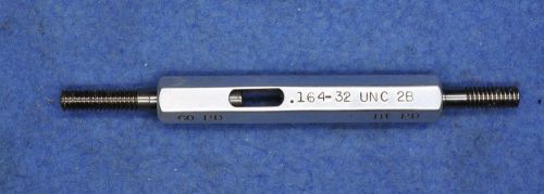 8-32 unc-2b thread plug gage go no/go - .164 - 32 t.p.i. - pmc industries for sale