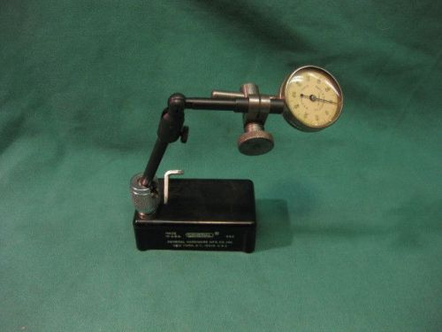 GENERAL No.392 MAGNETIC BASE with STARRETT DIAL INDICATOR