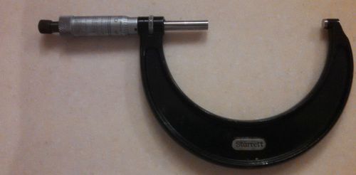 Starrett Outside Micrometer Model T436.XFL-4