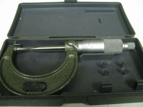 Mitutoyo Point Micrometer 0-1&#034;/.001 30 degrees - model 112-225 - EJ1