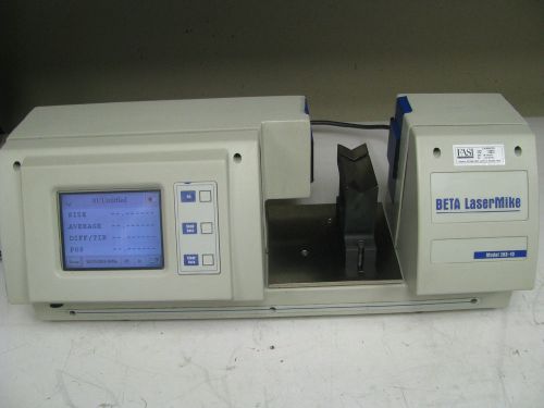 Beta model 283-10 lasermike - laser micrometer - cal&#039;d 11/26/2014 - ff19 for sale