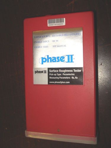 Phase ii surface roughness tester dc 9v srg-1000 |lh4| for sale