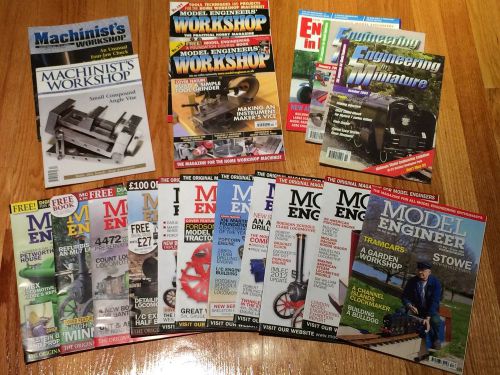 Lot of (18) Machinist and Model Engineer Magazines