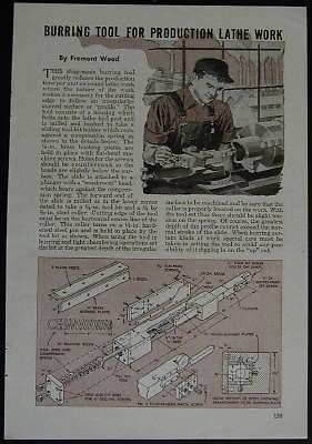 Burring tool for irregular curved work how-to build plans for sale