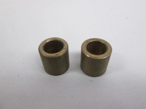 LOT 2 NEW MEYER MACHINE D-5237 MECHANICAL BUSHING BRONZE 1/2X3/4X3/4IN D309948