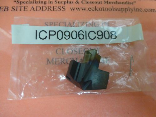 INDEXABLE DRILL TIP ICP-0906  ISCAR SUMOCHAM GRADE IC908 FOR STEEL NEW $32.08