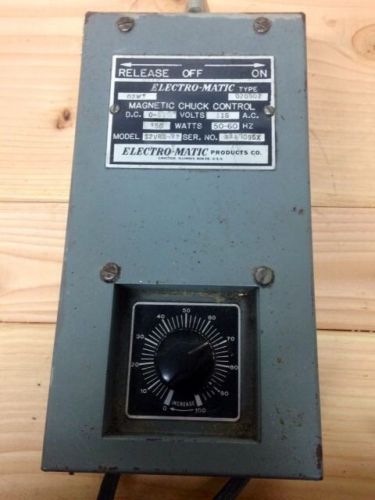 Electro-matic, electro-matic products co, s2vrs-82 for sale