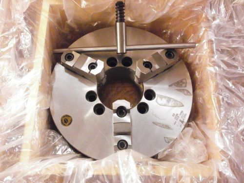 Brand new toolmex bison bial 16&#034; 3 jaw a1-11 lathe chuck 7-801-1619 594so for sale