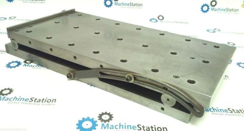 Clean!! precision sine plate 18&#034; x 9&#034; cnc machinist fixturing boring grinding for sale