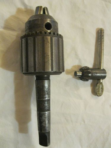JACOBS No. 34 Drill Chuck 0&#034; - 1/2&#034; Cap with Key