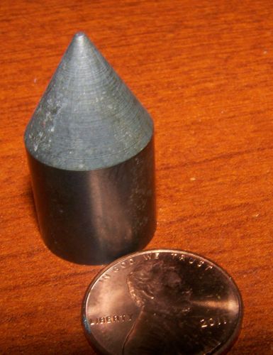Carbide tip for center or locator solid cone 5/8 x 1.1