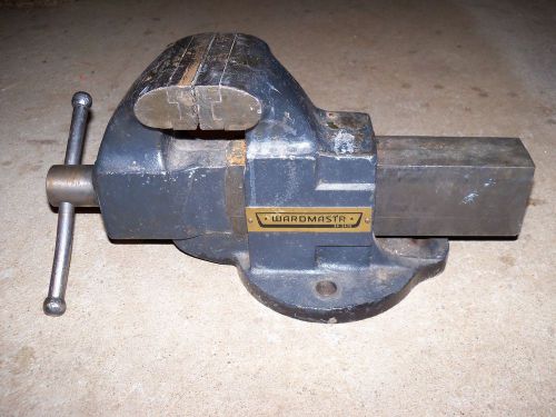 Vintage 4&#034; Wardsmaster (COLUMBIAN 504??) VISE Made In USA  in good cond.