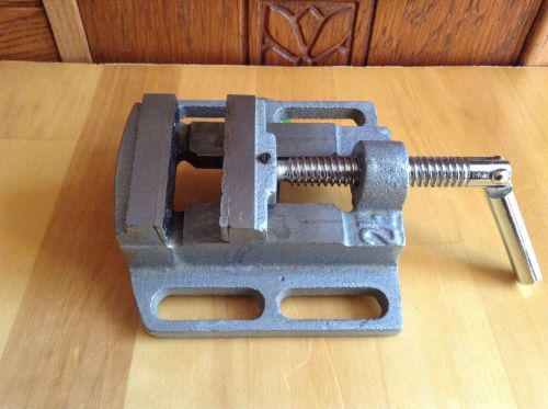 Used precision 2 1/2&#034; drill press vise vertical/horizontal vise for sale