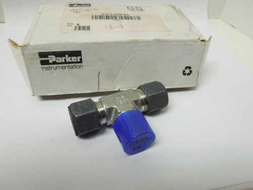 PARKER CPI 8-8-8-SBZ-SS 1/2 TUBE X 1/2 NPT BRANCH TEE 316SS   &lt;888SBZ