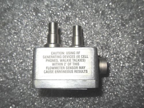 (v49-3) 1 used ransburg 76252-00 flowmeter sensor for sale
