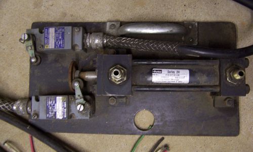Slave board parker hydraulic cylinder with sqd limit switches injection molding for sale