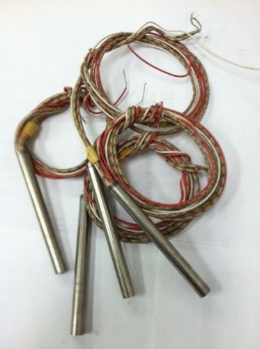Cartridge heater 3/8&#034;diameter x 4&#034;long,240volt 200w with internal thermocouples for sale