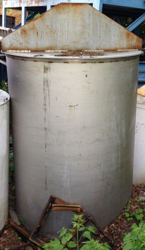 1800 gallon stainless steel tank with mixer 96&#034; height mix mixing storage for sale