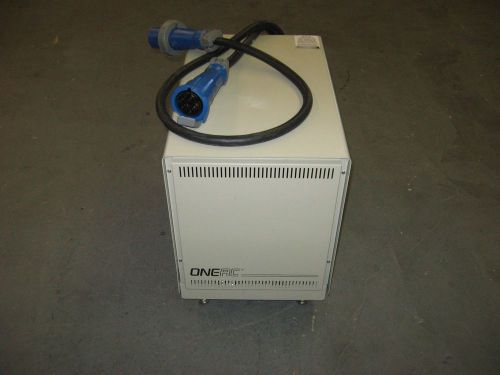 Oneac csd31150spl power conditioner, 208v delta, 42a input, 208/120v wye 40a out for sale